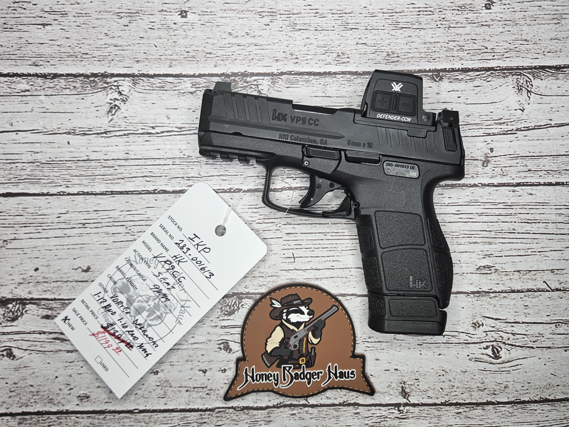 HK VP9CC Optic Equipped Vortex